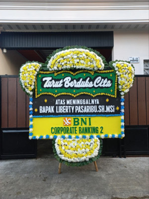 Papan Bunga Duka di Kelayan Selatan