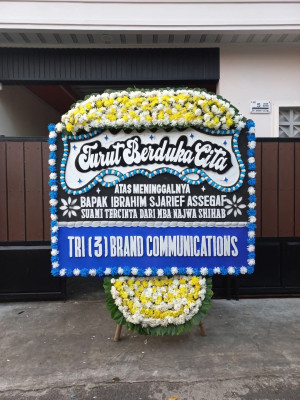 Papan Bunga Duka di Kelayan Selatan